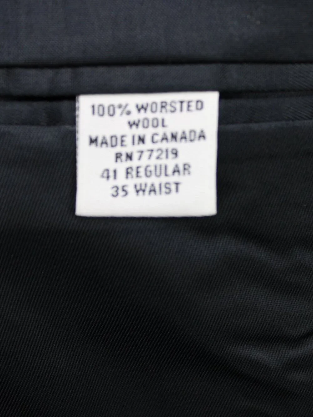 Joseph & Feiss Blazer Mens 41 Regular Black 100% Worsted Wool International